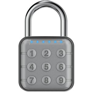 Combination Lock, Combination Lock for Locker, Locker Lock & Gym Locker Lock - High Security, Easy to Use for Gym, School, Travel, Outdoor (1 Pack, Gray)
