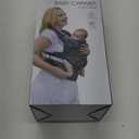 Momcozy Baby Carrier - Ergonomic, Cozy and Lightweight Carrier for 7-44lbs, Effortless to Put On, Ideal for Hands-Free Parenting, Enhanced Lumbar Support, Purehug for Infant to Toddler, Black