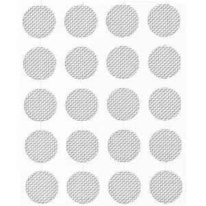 Calsgkspray 20Pcs/Set Silver Earbuds Filters Earphone Filter Mesh,Earbud and in-Ear Headphones Earphone Protective Filters Earphones Accessories(4mm)