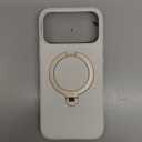 TORRAS Q3 Silicone for iPhone 17 Pro Max Case Stand, Fit for MagSafe, Liquid Silicone Soft Cozy Grip, 360 Spin Magnetic Stand, Camera Control, Protective for iPhone 17 Pro Max Phone Case, Ivory Gold