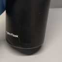 Hydro Flask Water Bottle - Insulated Stainless Steel - Wide Straw Lid, Non Spill, Leakproof in 40 Oz Black