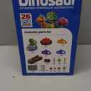 Dinosaur Ball Drop Toy for 3 4 5 6 7 8 Years Old Kids, Dino Spin Twister Toddlers Toy, Shoot Balls Toddler Montessori Toys Gifts for 3-6 Year Old Boys Girls, 2 Players PK Mode