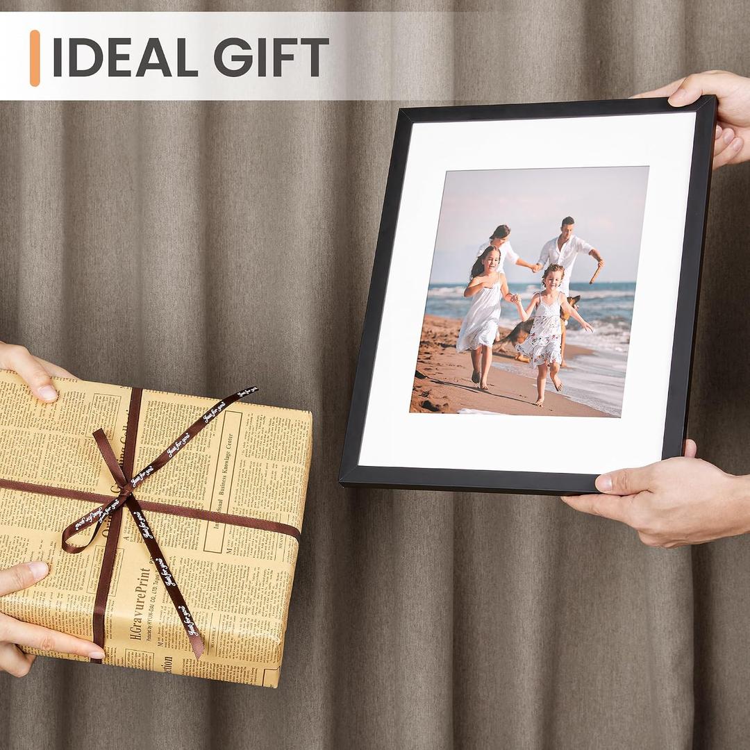 Picture Frame, Wall Decor Photo Frames, Black 1 Pack