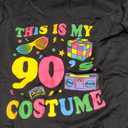 SFHFY 90s Outfit for Women 90's Theme Party Disco Shirt Vintage Neon Off Shoulder Tops Retro 90s Disco Top Size M