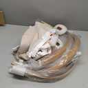 Baby Swings for Infants, Monamii Baby Swing, Infant Swing with 5 Speeds, 10 Lullabies, Electric Swing for Baby, Indoor & Outdoor Use (Beige)