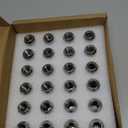 Chrome Acorn Lug Nuts - M14 x 1.5, 1.8" Tall, Set of 24 pcs for Avalanche, Colorado Express, 1500 Silverado