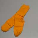 FITRELL Women's Knee High Socks Athletic Socks Stripe Tube Outdoor Sport Socks 1 Pack, Orange