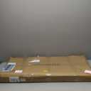 Frylr Small Folding Computer Desk  Portable 35.8 Inch Foldable Laptop Table, Collapsible and Compact for Easy Storage and Fast Setup, Lightweight for Small Spaces, Craft and Study Use, Dark Walnut