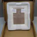 ArtXO 8"x10" Picture Frame Wooden, Display Pictures5 x7 with Mat or 8"x10" Without Mat,Gold Bamboo Poster Frames,Hanging Photo Frame Wall (Gold03(wide:17.5mm))