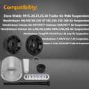 Bushing Installation Tool Replacement Hendrickson Vantraax Narrow Bushing Complete Kit S-24736,TRB5914