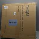 Yes4All EVA Interlocking Mats, Puzzle Floor Tiles, Foam Floor Padding with Border for Furniture, Home Space, Living Room, Garage (J. 48 Square Feet (12 Tiles) - Slate)