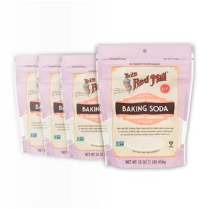 Bob's Red Mill Baking Soda, 16oz (Pack of 4) - Non GMO, Vegan, Paleo Friendly, Kosher