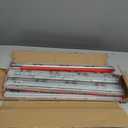 20 inch Drawer Slides 6 Pairs (12pcs) Soft Self Close 3 fold Full Extension Ball Bearing Cabinet Drawer Glides Side Mount for Dresser, Cabinet, Kitchen 100 LB Capacity 20" Silver