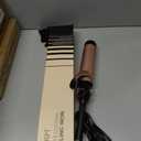 Large Curling Iron 2 Inch, Ceramic Long Barrel Hair Curling Wand, Hair Styling Tool, Dual Voltage, LCD Display, Black