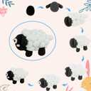 3 x LAHAND Easter Air Dry Clay Kits for Kids,DIY Model Magic Clays,JesusBunnyEggs Craft DIY kit, This Clay Sets Can be Used as Easter Basket Stuffing or Classroom Party Favors