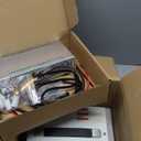 PCP air compressor, 4500 Psi/30 Mpa, 12V DC/110V AC, built-in cooling fan, equipped with external power adapter, suitable for scuba tanks, paintball shooting, air gun compressor