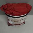 Clara Clark 1800 Series Bed Sheet Sets - Stay fit on Mattress with Elastic Straps at Corners - Queen, Burgundy Red