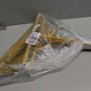 8.2FT Adjustable Backdrop Stand Kit - Square Wedding Arch & Balloon Arch for Photo Booth Background, Baby Shower, Birthday Party Decorations (Portable Frame) (Gold,8.2X 8FT)