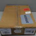 Stainless Steel Cat Litter Box, Odor Free Metal Litter Box with High Sides Lid, Open Top Low Entry Litter Pan Include Scoop Easy Cleaning Anti-Scratch Kitty Cat Box Anti-Urine Leakage, Non-Sticky, M (Light Grey(17.5 in))