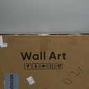 Framed Large William Morris Canvas Wall Art Set of 3, Vintage Nature Floral Artwork Prints, Boho Neutral Botanical Wall Decor for Living Room, Bedroom, Hallway and Office, Total Size 30x60