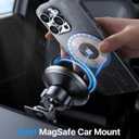 andobil for MagSafe Car Mount [Upgraded Strongest Magnet] Magnetic Phone Holder for Car Vent 360 Adjustable Magnetic Car Phone Holder Mount for iPhone 17 Pro Max 16 15 14 13 Plus Mini (Carbon Fiber)