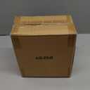 8x8 Picture Frame Set of 9, Photo Gallery Wall Frame Set, Display Pictures 4x4 with Mat or 8 x 8 Without Mat, Square Frame Picture Frames Collage Wall Decor, Rustic Brown