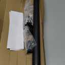 Closet Rods for Hanging Clothes, 17 to 28 Inch Stepless Adjustable Closet Rod, 1.3 Inch Diameter Metal Heavy Duty Closet Hanging Rod for Closet Wardrobes Laundry RV, Black