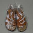 Brown Leather Strap Sandals (5.5)