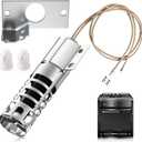 Hortsun 1 Set Gas Range Oven Igniter Replacement Compatible with GE WB2X9154 WB13K10027 XL44-120V Ignitor for Gas Stove & Broiler Models