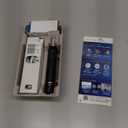 OralB Rechargeable Electric Toothbrush, iO2 Starter Kit, 3 Cleaning Modes, Automatic Pressure Sensor to Protect Gums, 2 Brush Heads, Night Black