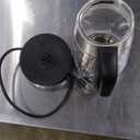 Mueller Rapid Boil Electric Tea Kettle 1.8L  Borosilicate Glass & Stainless Steel  BPA-Free Hot Water Boiler, LED Light, Auto Shut-Off, Boil Dry Protection Fast Water Heater  Kitchen Appliances