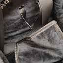 Dog Car Seat for Small Dogs, Luxury PU Leather Dog Booster Seat, Car Seats for Dogs, Can be Used as Pet Carrier Bag