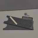 Cisily Diatomite Faucet Mat for Kitchen Sink Protectors with Dish Brush Holder-Absorbent Drying Counter Stone Water Splash Guard Area, Behind Kitchen Sink Caddy Organizers Decor Accessories Organizer (Gray)