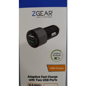 Adaptive Fast Charge With Two USB Ports
