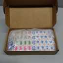 Pink American Mahjong Set 166 Mahjong Tiles 1.2-inch American Mahjong Game Set