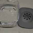 AONKEY 3L Dog Water Bowl No Spill, 101oz Large Spill Proof Dog Bowl Reduce Refill, Anti Splash No Mess Dispenser Dripless Slow Drinking Water Bowl for Sloppy Messy Drinkers (Gray)