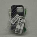 LAMEEKU Compatible with iPhone 15 Pro Max Case Wallet with Card Holder, Zipper Leather Crossbody Cover for Women 6.7 inch Black