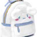 KIEAL Blue Kids Backpack, Kawaii Stuff Plush Backpack, Adorable Bag Handbag for Girls Kids Fans Birthday Present School Supplies