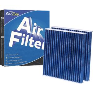2-PACK HEPA Cabin Air Filter Fits for Toyota Camry/Corolla/4Runner Sienna Tundra RAV4 Lexus RX350 Activated CF10285 Carbon Cabin Filter Replacement