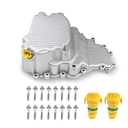 Upgraded aluminum Engine Oil Pan Bolt Kit Compatible with Ford F150 2017-2019 3.5L, F150 2018 3.3L, Expedition 2018-2019 3.5L & Lincoln Navigator 2018 3.5L - Replace Part HL3Z-6675-A