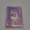 UPTTHOW 9Pcs Bookbinding Easy Scrapbooking Tool for Starter, Complete Great Stencils and Cutter Guide Kit Can Be Made Into Notebook Calender Junk Journal Handbook (Purple)