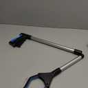 Grabber Reacher Tool, 32" Grabbers for Elderly, Lightweight Extra Long Handy Trash Claw Grabber, Mobility Aid Reaching Assist Tool for Trash Pick Up, Nabber, Litter Picker, Arm Extension (Blue)