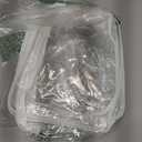 Tbestmax 10 Pack Clear Cosmetic Bags Makeup Bags Portable Waterproof TSA Approved Travel Toiletry Bags Large Organizer White, 9.8" x 7.1" x 2.4"