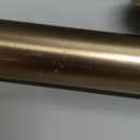 Ivilon Tension Curtain Rod - Spring Tension Rod for Windows or Shower, 24 to 36 Inch. Warm Gold