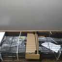 Ulif H50 Extra Large Clothes Rack, Heavy Duty Garment Rack, Freestanding Portable Closet, Clothing Racks for Hanging Clothes, Wardrobe Closet 89.8'' W x 15.8" D x 76.4" H, Max Load 1400 Lbs, Black