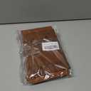2 Pack RFID Passport Holder and Leather Card Case Set - Travel Essentials for Women & Men (Brown)