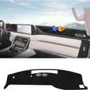 Autorder Dashboard Cover Mat for Nissan Armada 2025 2026 Accessories Dash Cover Upgrade Flannel Dash Mat Sunshade Glare UV Rays Protector(Only fit for 14.3-inch Touchscreen)