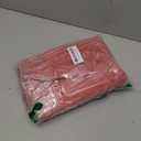 Home Brilliant Pillow Covers 18x18 Set of 2 Decor Striped Velvet Corduroy Decorative Pillow Cases Gift for Girl, 18 x 18 inch, Dry Rose Pink