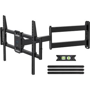 USX STAR Corner TV Wall Mount Long Arm TV Mount Bracket for 37-84 Inch TVs, Full Motion TVs Wall Mounts with 32 Articulating Arms Extension & Tilt & Swivel, Max VESA 600x400mm, Holds up to 100 lbs