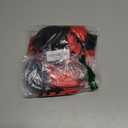 Red Spider Web Car Seat Cover, Full Set Front Bucket The Car Chair Cover Protectors Accessories